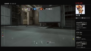 【レインボーシックスシージ】初見さん歓迎(参加有)　ほっこりミント生放送