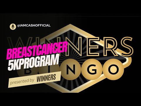 Winners Bingo Breast cancer event! $5,000 games!!