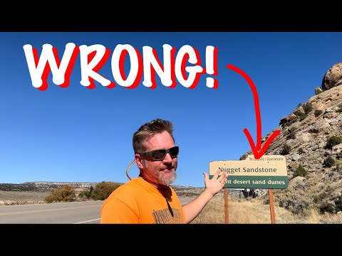 The Sign LIED?!? (“Jurassic Nugget” is REALLY Cretaceous Ericson Fm at Flaming Gorge Reservoir)