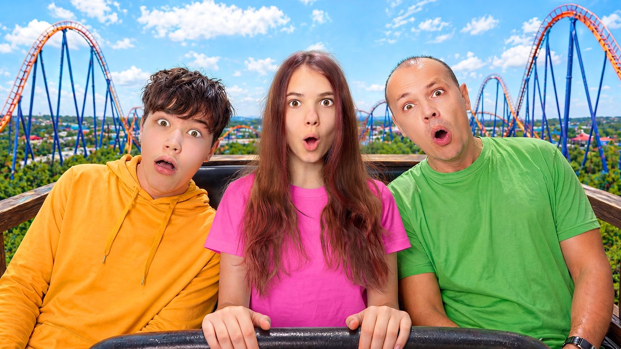 24 часа в парке аттракционов