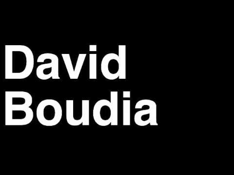 How to Pronounce David Boudia USA Bronze Medal Synchronized 10m Diving London 2012 Olympics Video