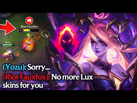 Showing Riot Why Dark Harvest Lux is OP... | Yozu