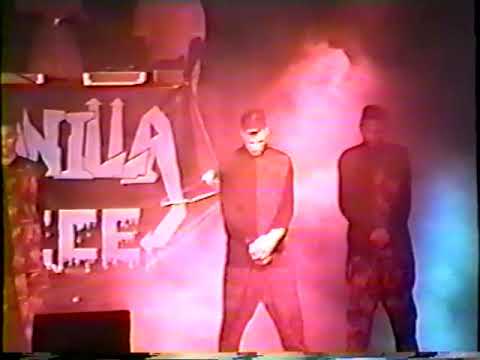 Vanilla Ice dancing with broken arm, before he was famous, opening for Sinbad | Dallas, TX | 1989