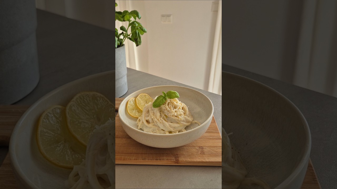 YouTube-Video: Cremige Ricotta-Zitronen-Pasta