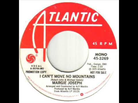 Margie Joseph I Can't Move No Mountains