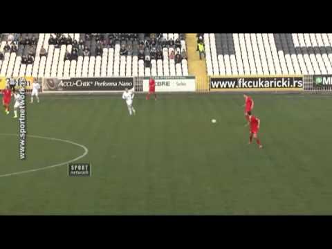 Kup Srbije 2014/15: Polufinale (prva utakmica) Čukarički - Voždovac 2:0