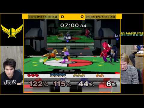 Gooey & Civic vs. DeCoste & DSL | SSBM-D WR2 | DDG