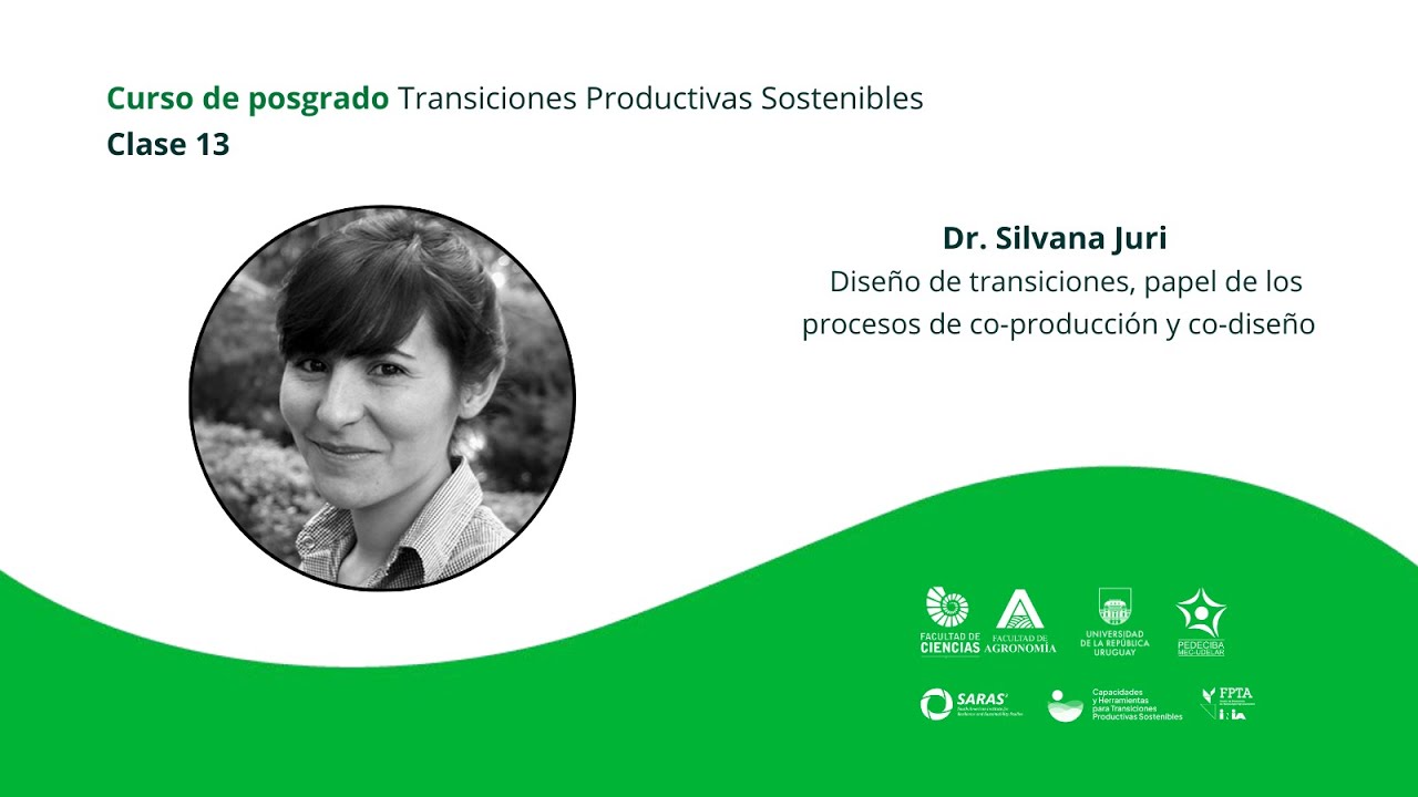 Clase 13: Diseño para las transiciones: procesos de co-producción y co-diseño