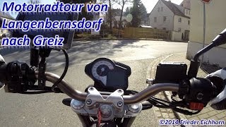 preview picture of video 'Motorradtour von Zwickau - Greiz - Zwickau, Teil 2 ...'