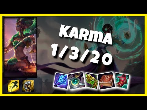 Karma vs Leona BR Challenger SUPPORT (1/3/20) - v11.5