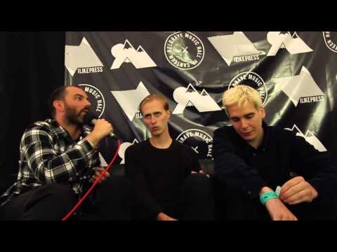 Eagulls - Beacons Festival 2014 (Interview)
