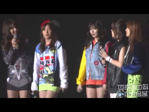 130907 포미닛 현아 4minute Hyuna - Talk #1 @ MELON Thank You Concert