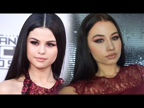 Selena Gomez AMAs 2015 Makeup Tutorial ✰ Макияж Селены Гомез