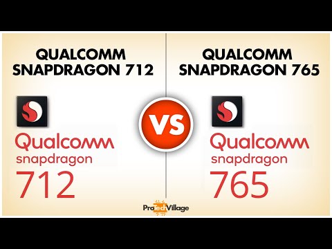 Qualcomm Snapdragon 765 vs Snapdragon 712| Quick Comparison | Who wins? Video