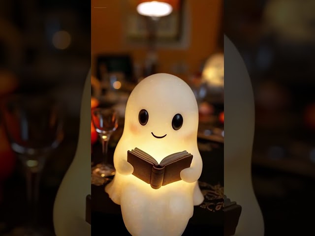 Vídeo relacionado con Generisch Halloween Ghost Light | Vintage Resin LED Lighted Ghost Figurine