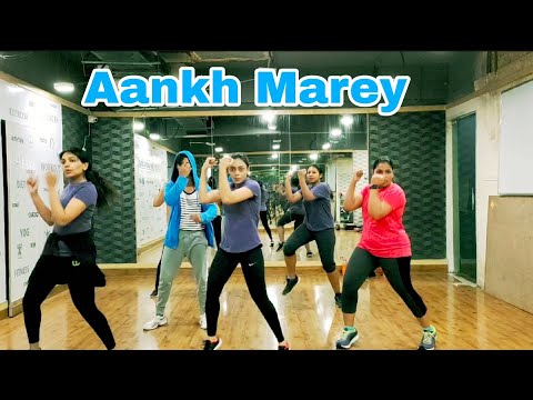 SIMMBA:Aankhe Marey | Ranveer singh Sara Ali khan Zumba dance fitness Andheri Mumbi Decembe 26, 2019