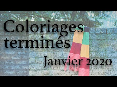 Coloriages Terminés - Janvier 2020