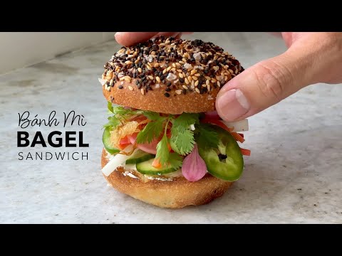 Transform Bánh Mì dough into Bagels for the lightest and crispiest bagels ever!