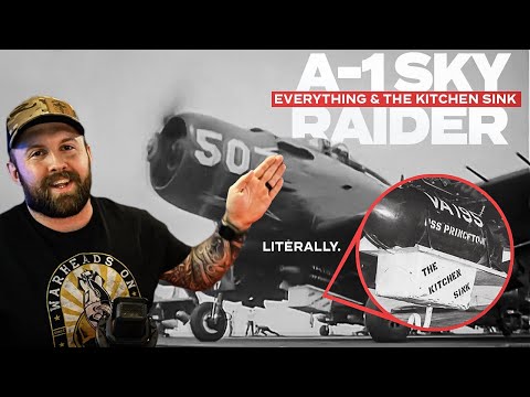 A1 Skyraider - Trolls The Enemy With A "Toilet Bomb" And "The Kitchen Sink"