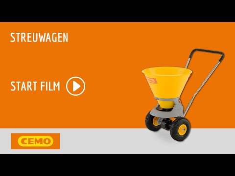 CEMO Streuwagen für Straßen, Wege und Plätze - Winterdienst