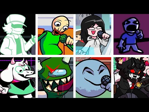 Release but Every Turn Different Characters Sing It (FNF Release but Everyone Sings It)