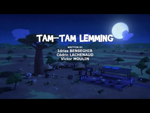 Grizzy and the Lemmings Season 3 Episode 205 Tam-Tam Lemmings