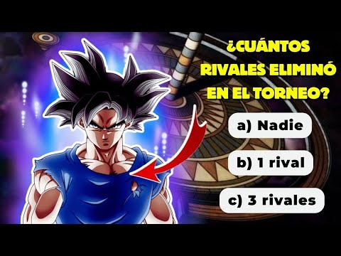 🔴 TEST DE DRAGON BALL 99,9% IMPOSIBLE 🔴| NADIE ADIVINARÁ EL 100% ⚠️