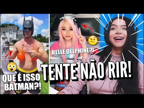 JOVENS REAGEM A TENTE NÃO RIR - BATMAN, ISSO TÁ ESQUISITO -  MEMES CURIOSOS DO UNUSUAL MEMES