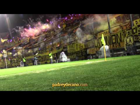 "Primer recibimiento en el Campeón del Siglo - Hinchada Peñarol" Barra: Barra Amsterdam • Club: Peñarol • País: Uruguay