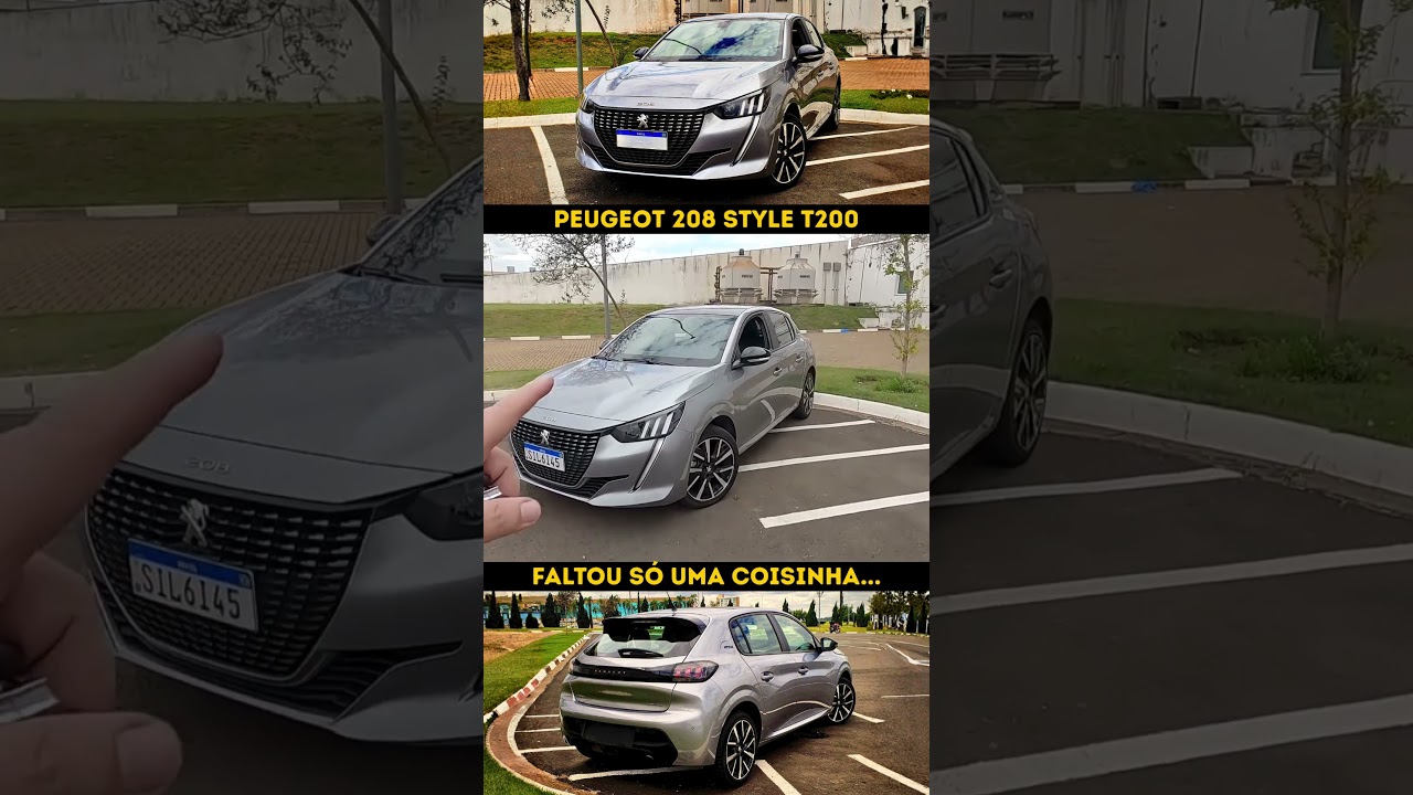 Um pequeno detalhe do Peugeot 208...