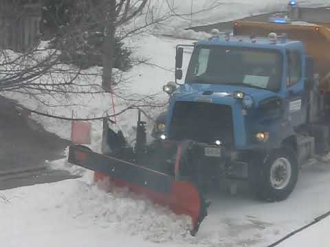City Snow Removal Salt Truck, Backhoe, and Two Loaders 2/19/2026