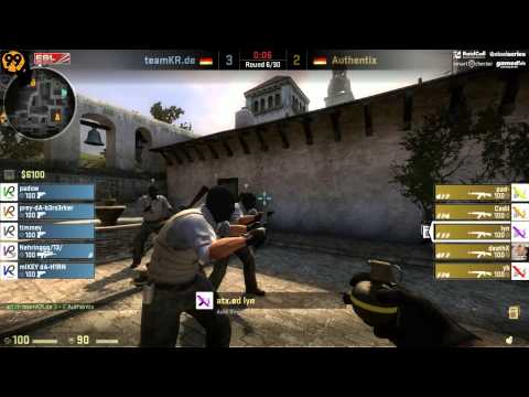 teamKR vs. Authentix | LB, EPS Spring Relegation 2013 | de_inferno Map 1
