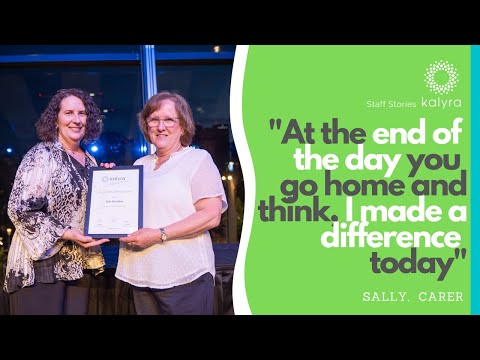 Meet Sally, Carer at Kalyra Belair