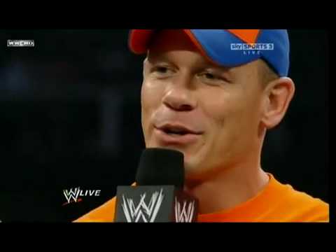 3/22/10 WWE RAW John Cena and Dave Batista
