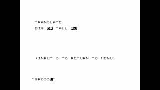 Tutor (German) for the ZX81