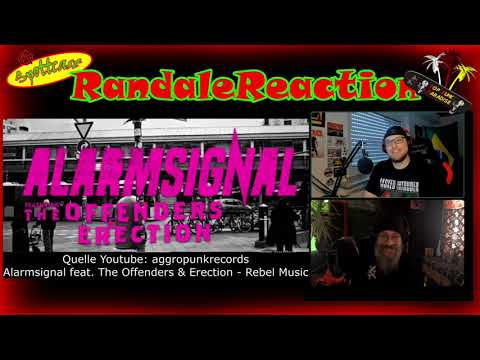RandaleREACTION feat. Pop Punk Paradise - ALARMSIGNAL feat. The Offenders & Errection - Rebel Music