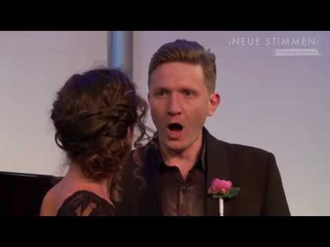 NEUE STIMMEN 2018 - Prizewinners concert: Petr Sokolov sings "Ja vas ljublju"
