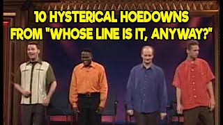 #TBT - 10 Hysterical Hoedowns From Whose Line Is It, Anyway?