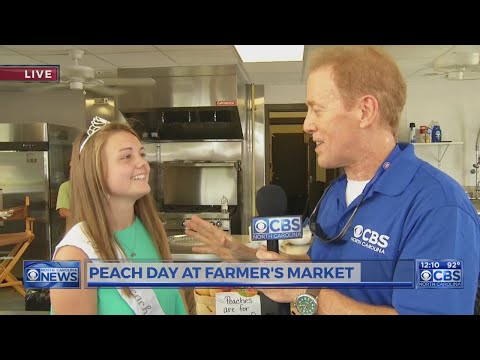 Peach Day at the State Farmers Market
