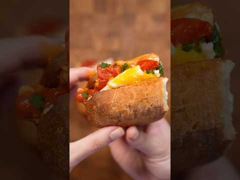 Breakfast Chicken Sandwich with Ciabatta 🥪🍳 | Protein-Packed Morning Boost