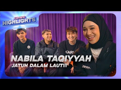 Insomniacks Dapat Idea Di Airport, Nabila Taqiyyah Jatuh Dalam Laut! | GMW Highlights