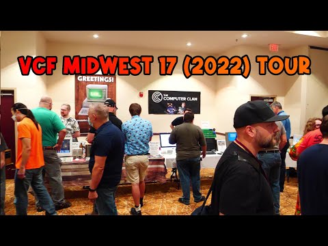 Vintage Computer Festival Midwest 17 (2022) Tour!