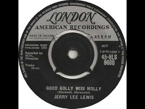 UK New Entry 1963 (60) Jerry Lee Lewis - Good Golly Miss Molly