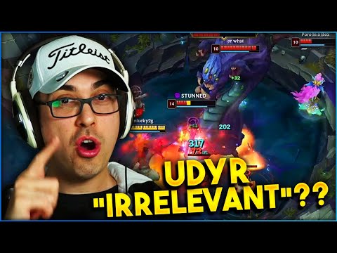 TOBIAS SAID UDYR IS IRRELEVANT?? HE MUSTA FORGOT @trick