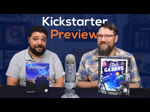 Star Gazers and Observatory Kickstarter Preview