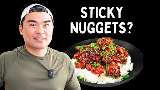 Sticky Crispy Chicken Nuggets Recipe