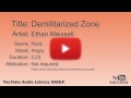 Demilitarized Zone Ethan Meixsell Rock Angry YouTube Audio Library BGM