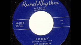 Roy Henderson - Agony (1960)