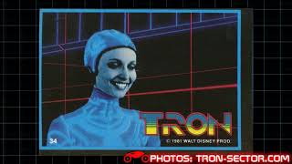 Tron Trading Cards Collage