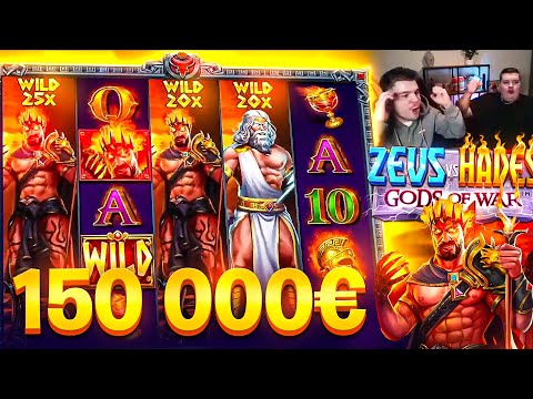 TEUKKA'S ZEUS VS. HADES WORLD RECORD SESSION - 150 000€+ IN 1 HOUR